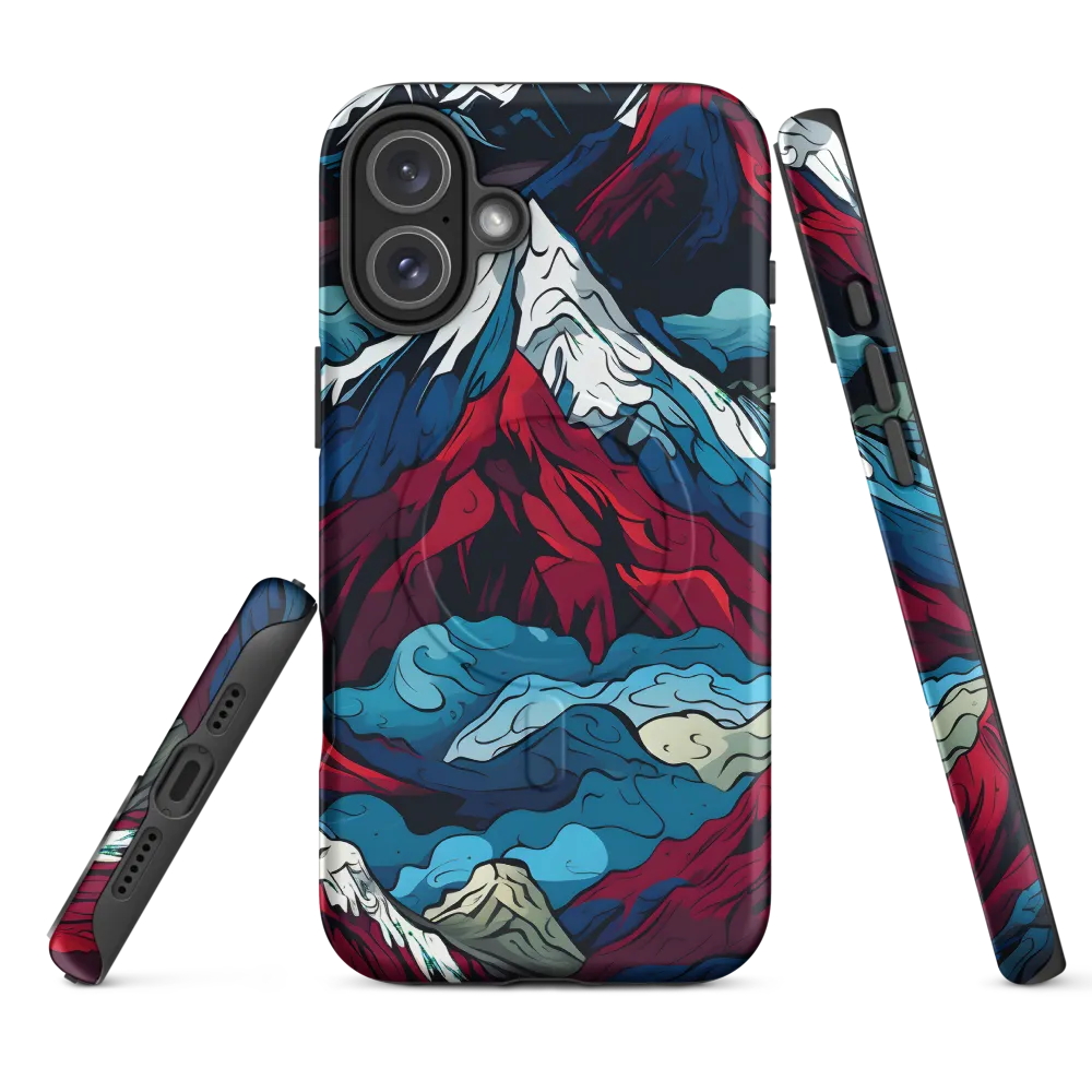 Mountain Majesty: An Abstract Voyage