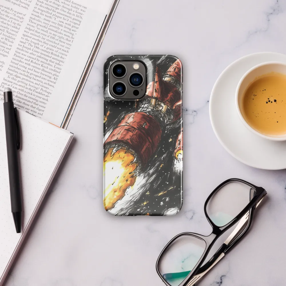 Ignition in the Abyss | Phone Case |  14 Pro Max | Snap Case | Glossy