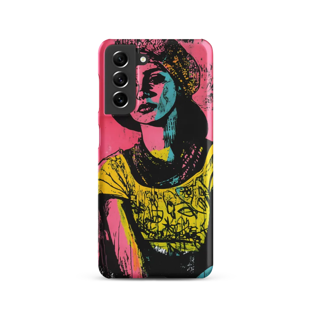 Urban Elegance: A Graffiti Portrait