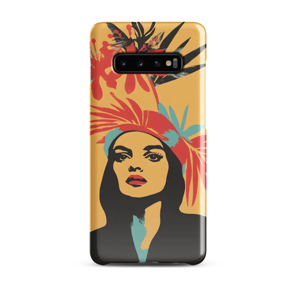 Tropical Elegance | Phone Case |  S10 Plus | Snap Case | Glossy