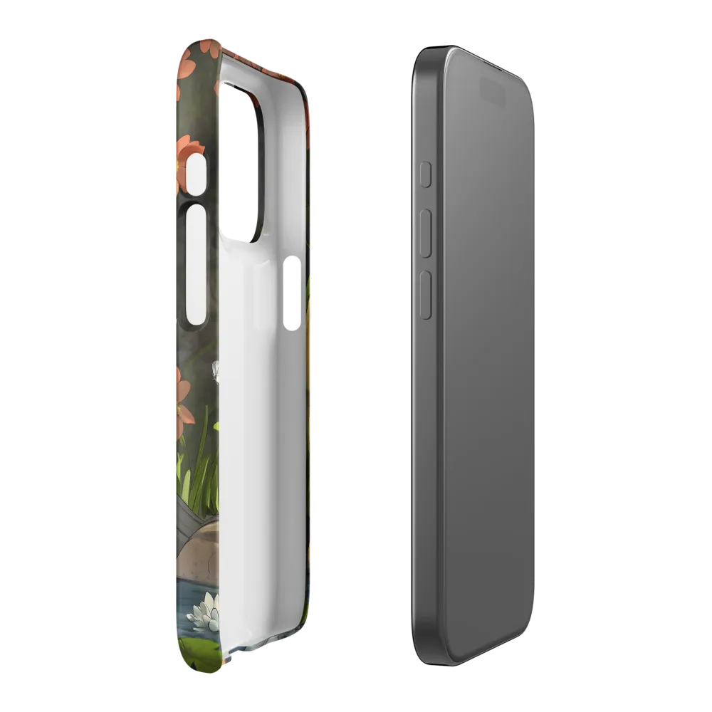 Tranquility by the Waterside | Phone Case |  15 Pro | Snap Case | Matte