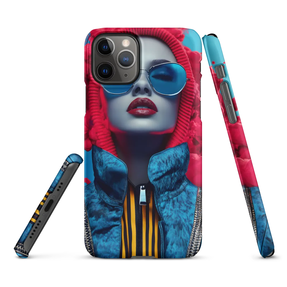 Bold Elegance in Digital Fashion | Phone Case |  11 Pro | Snap Case | Matte