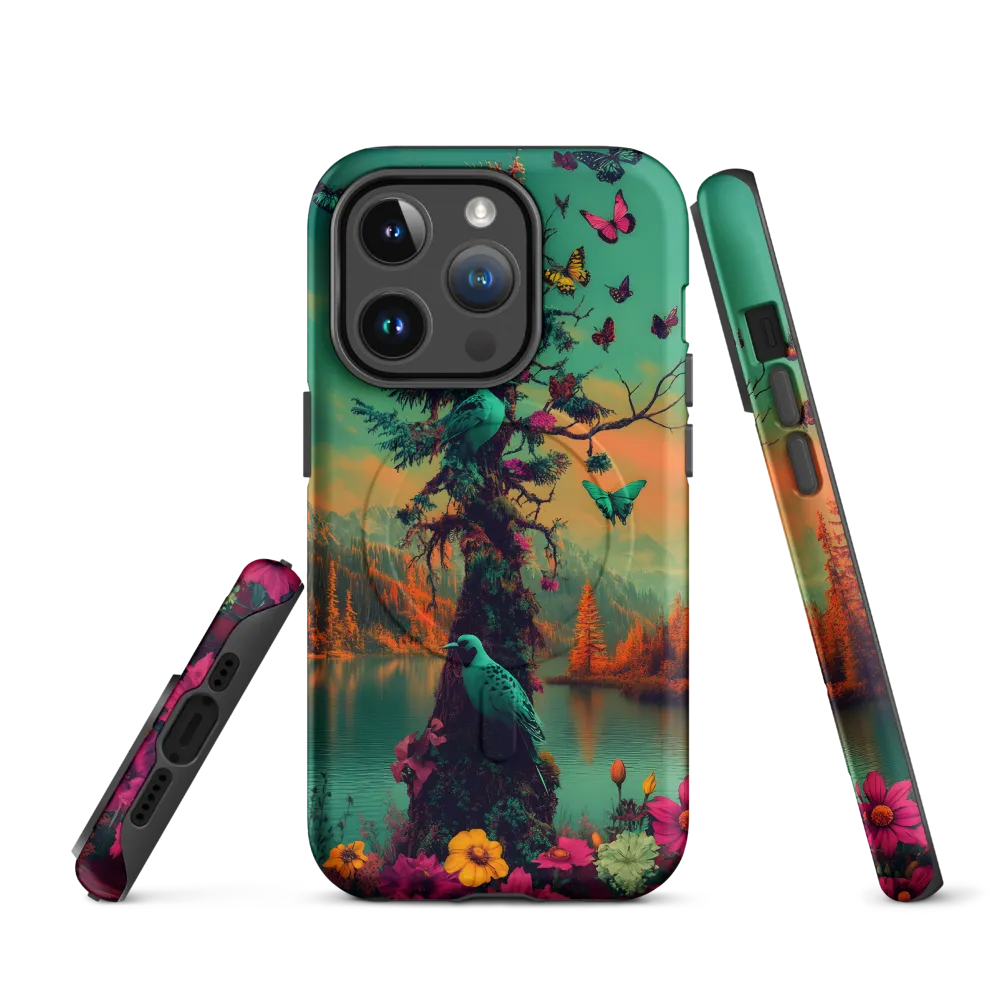 Whispers of a Vibrant Dream | Phone Case |  14 Pro | MagSafe® Tough Case | Matte