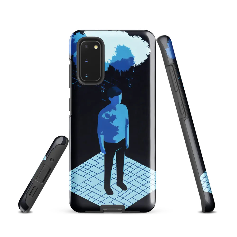 Reflections in Blue
