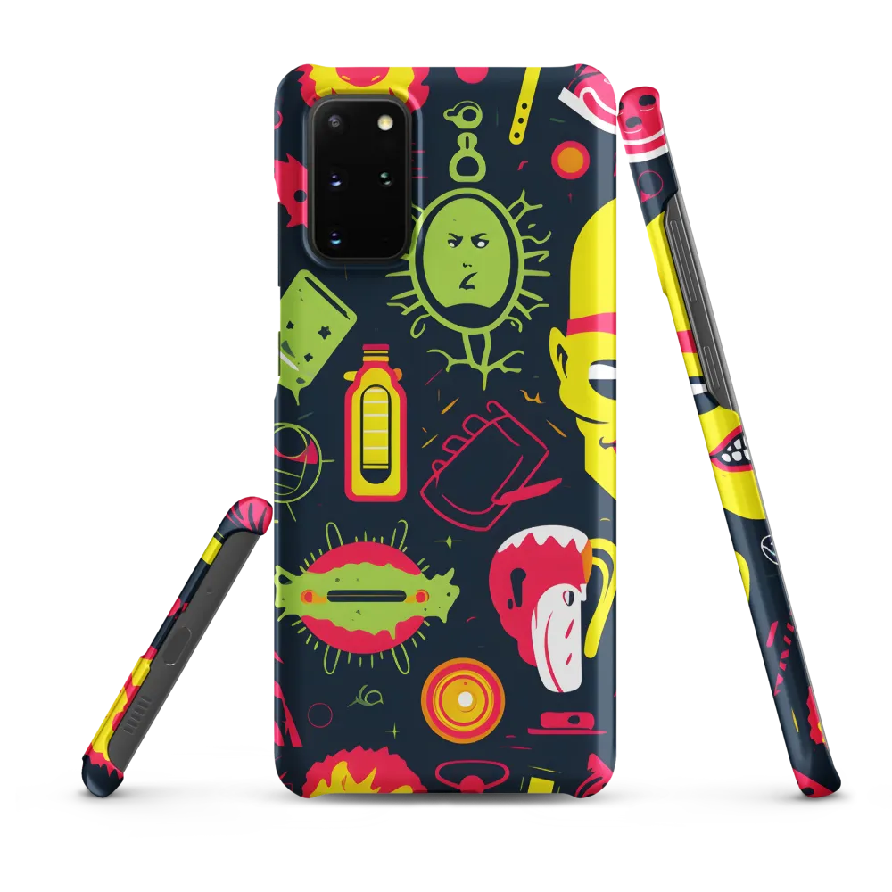 Neon Revelry: A Quirky Exploration of Modern Pop Art