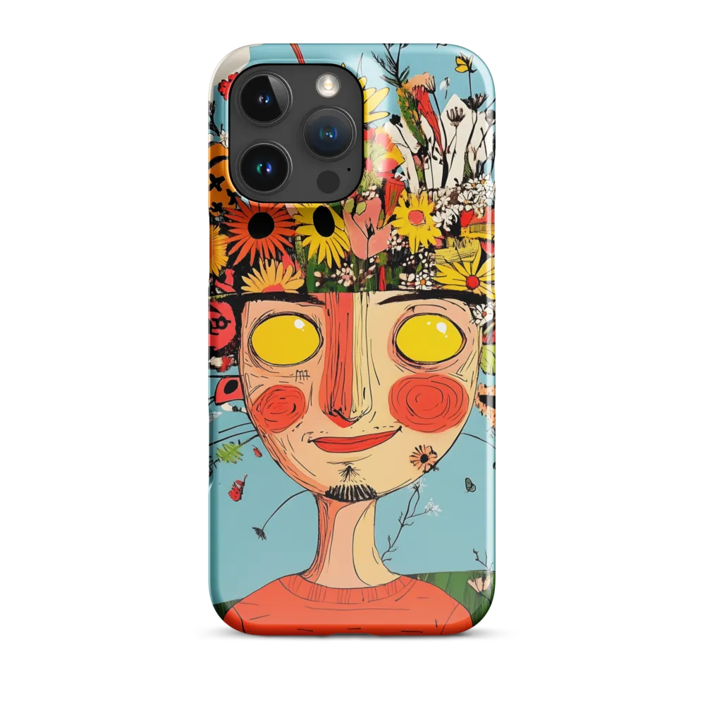 Whimsical Bloom | Phone Case |  16 Pro Max | Snap Case | Glossy