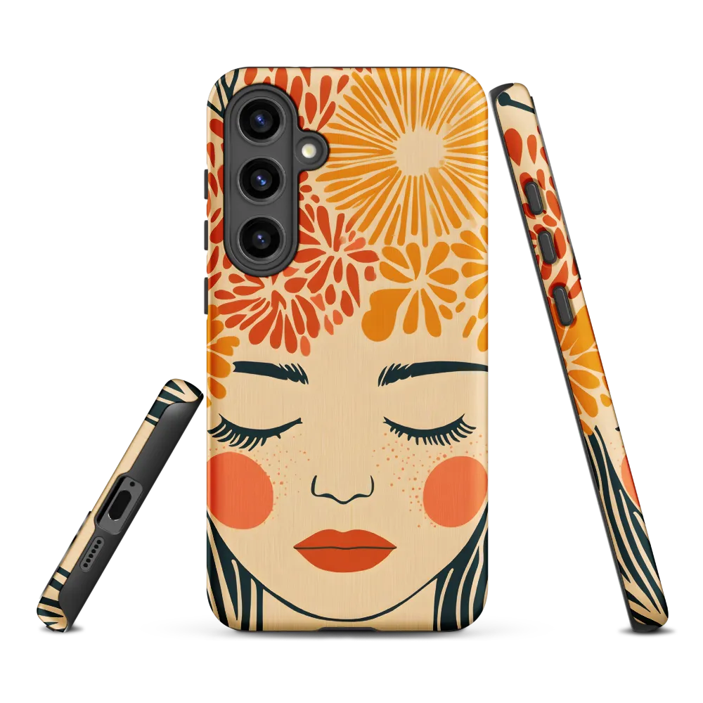 Serenity in Bloom | Phone Case |  S24 Plus | Tough Case | Matte