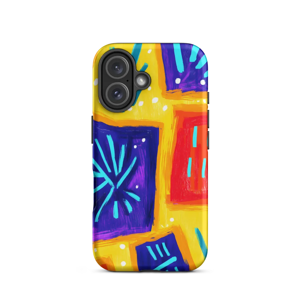 Vibrant Geometric Expressions | Phone Case