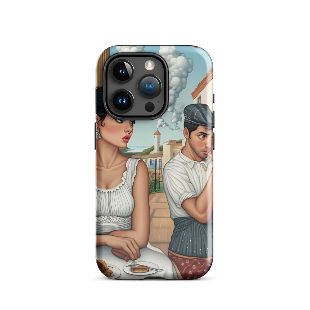 Tension Between Worlds | Phone Case |  15 Pro | Tough Case | Glossy