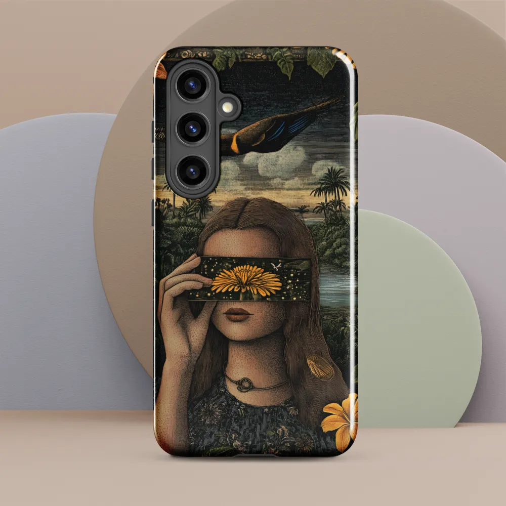Veil of Nature: A Surreal Embrace