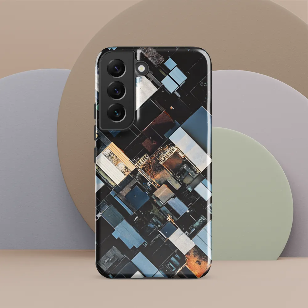 Urban Mosaic from Above