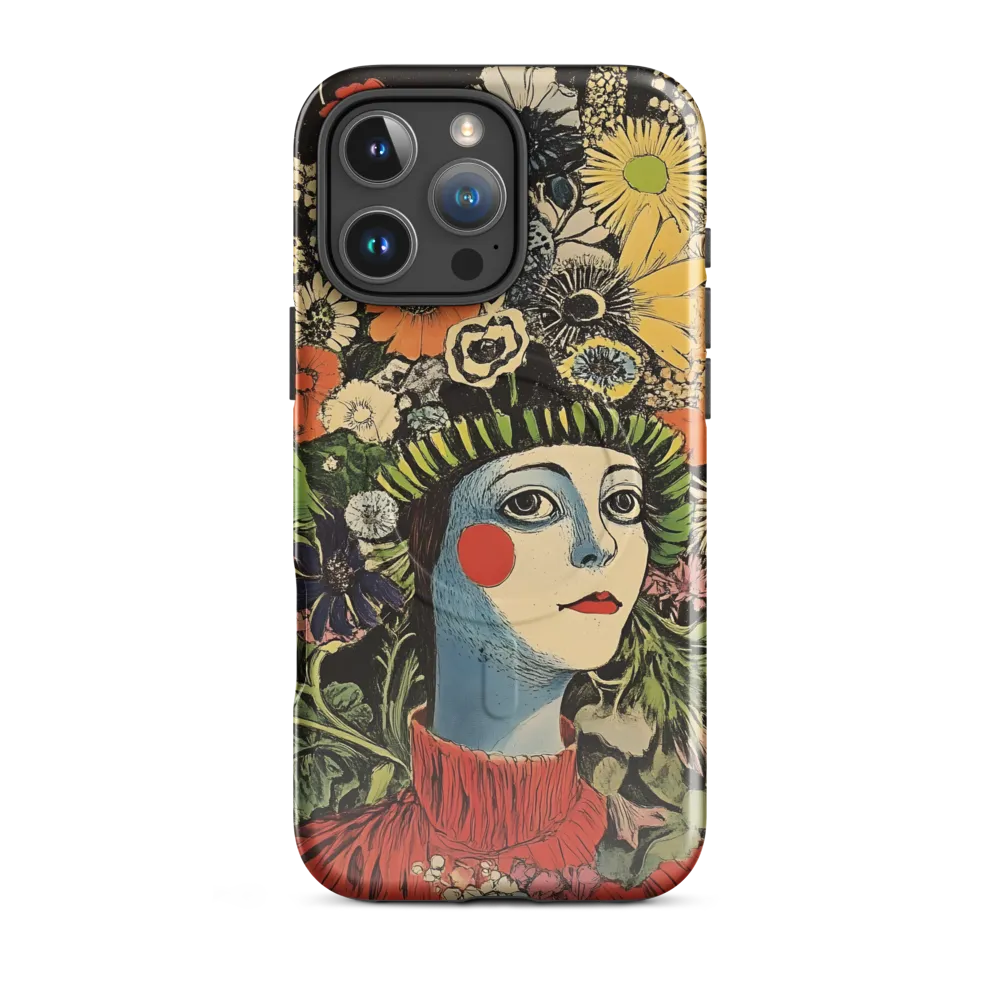 Floral Whimsy: A Portrait of Nature's Embrace