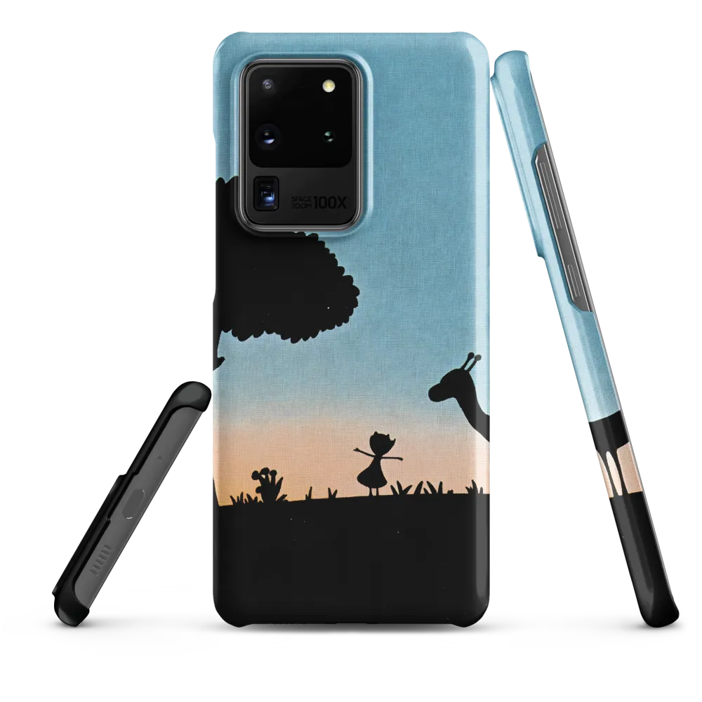 Curiosity in the Silhouette | Phone Case |  S20 Ultra | Snap Case | Matte
