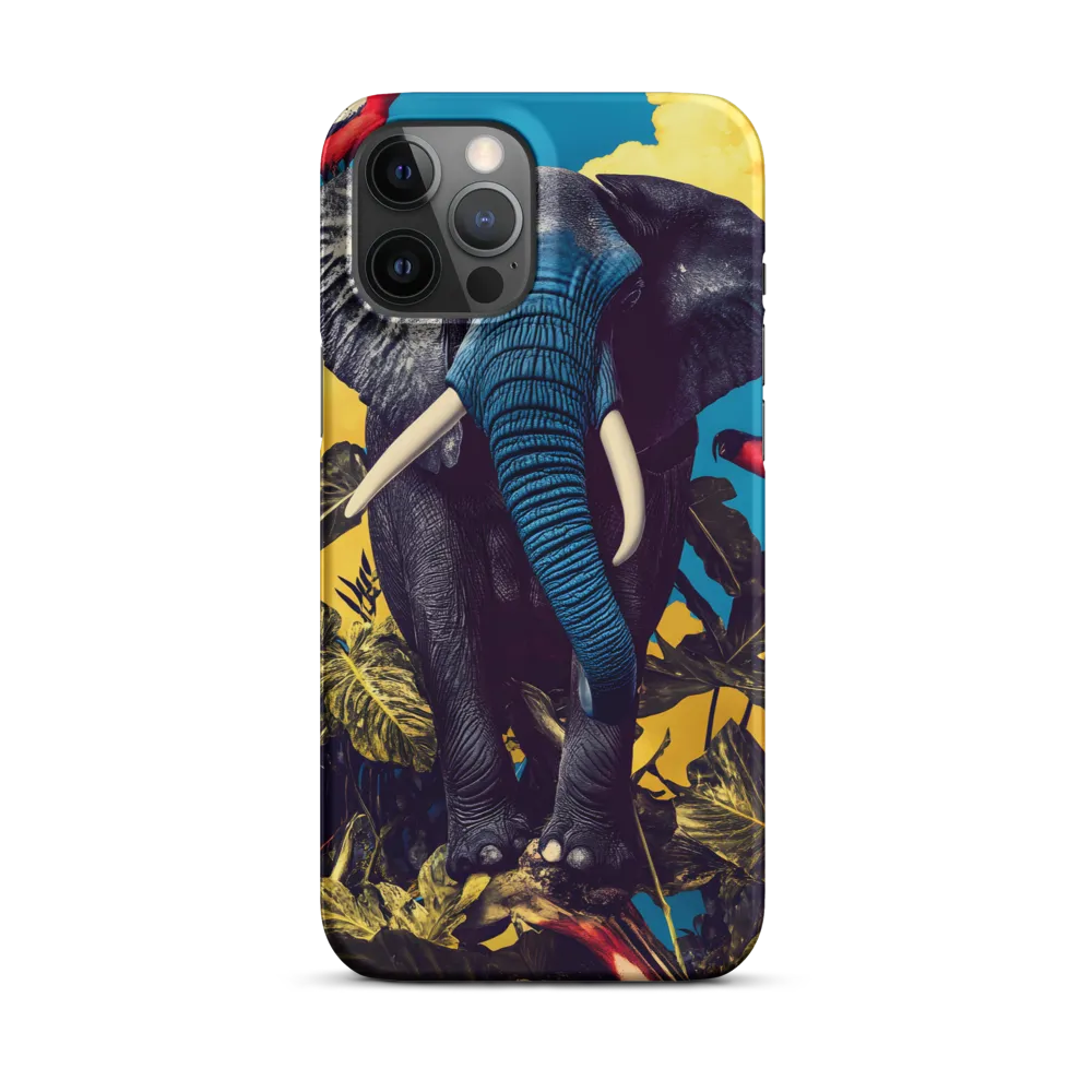 Elephant Dreams in Vibrant Colors | Phone Case |  12 Pro Max | Snap Case | Matte