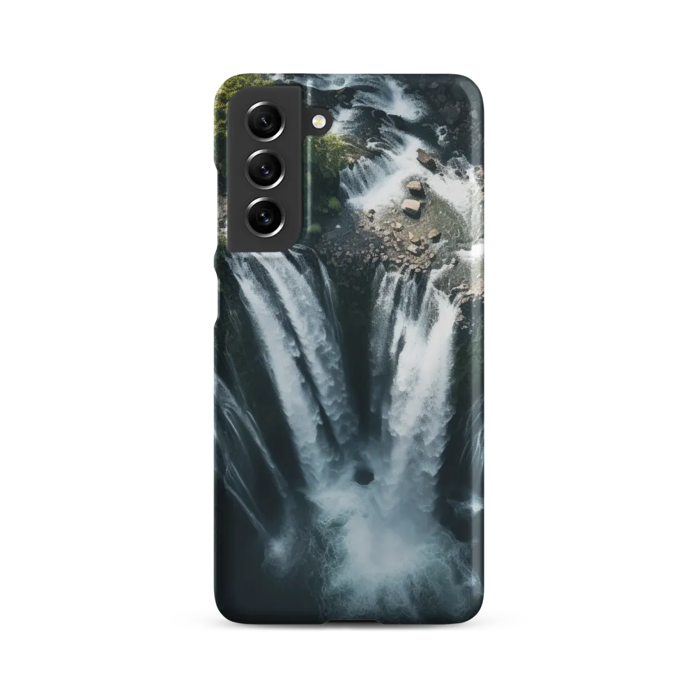Nature's Power: The Cascading Waterfall | Phone Case |  S21 FE | Snap Case | Matte