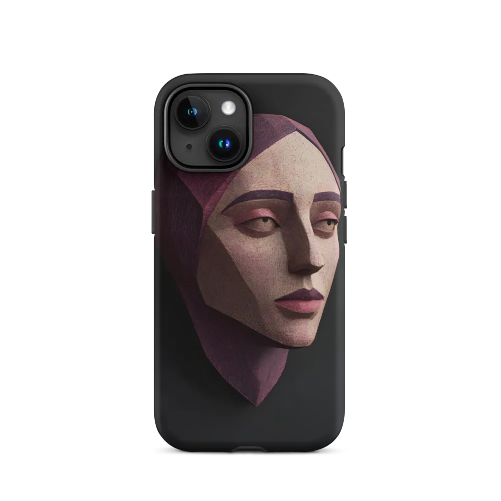 Geometric Elegance: A Contemporary Portrait
