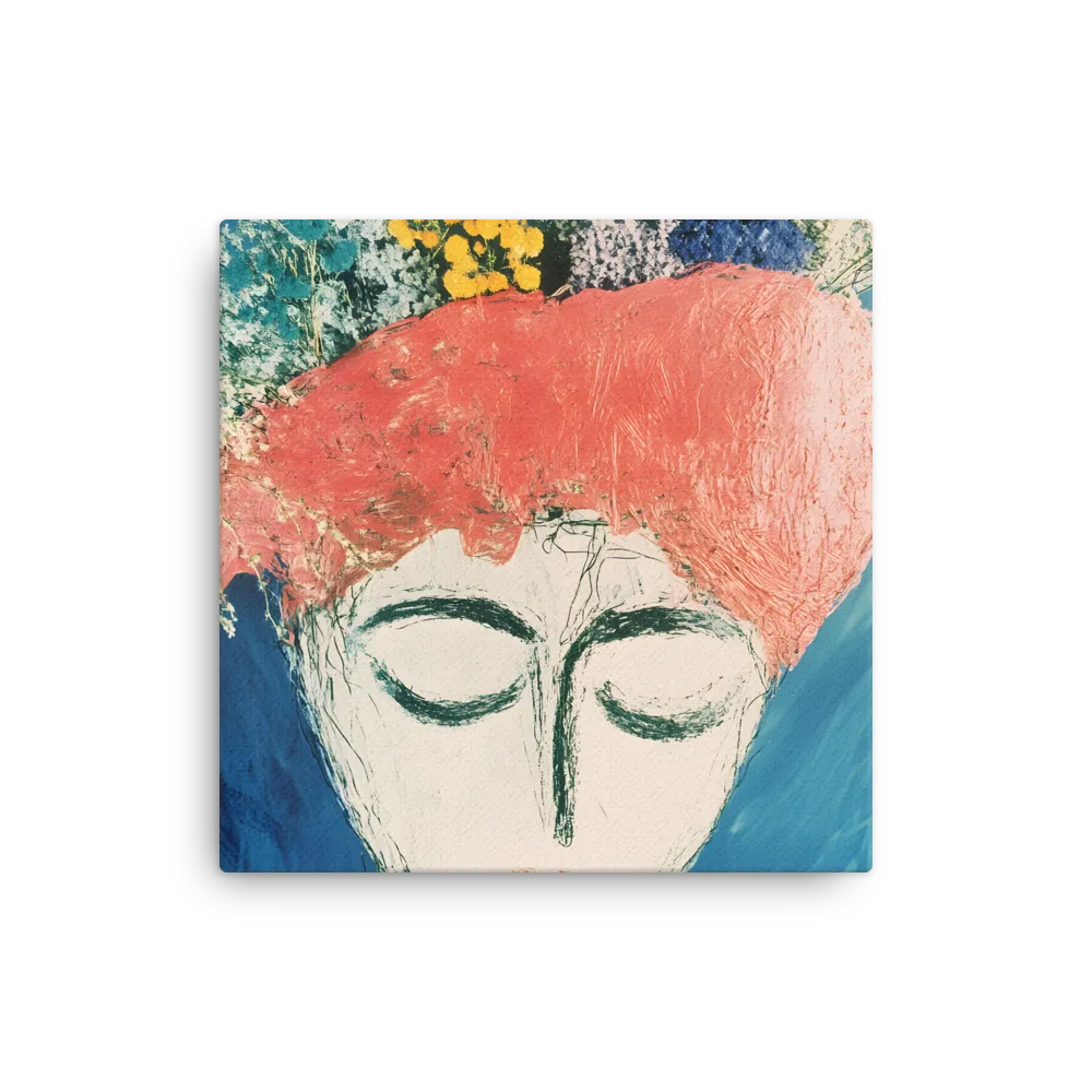 Serenity in Bloom | Thin Canvas | 12″×12″