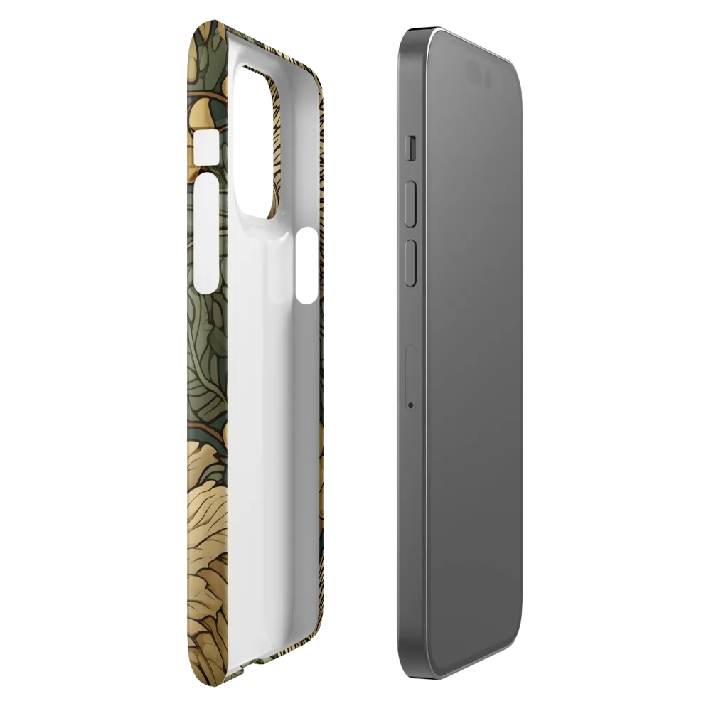 Whimsical Hedgehog Garden | Phone Case |  14 Pro Max | Snap Case | Glossy