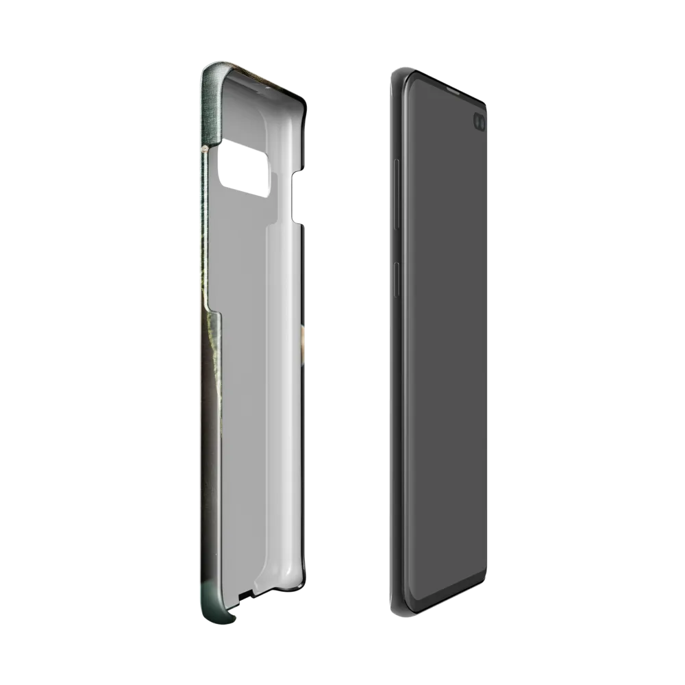 Gaze of Elegance | Phone Case |  S10 | Snap Case | Glossy
