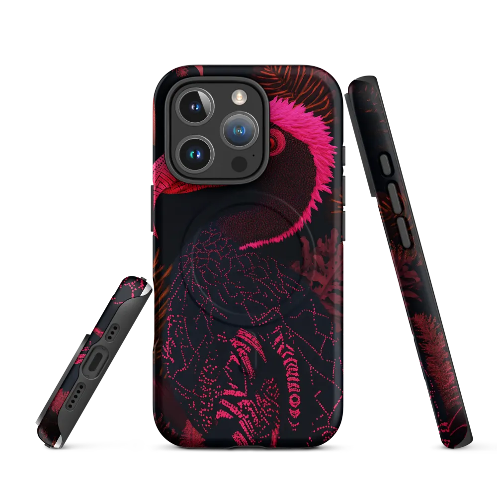 Tropical Echoes: A Modern Avian Portrait