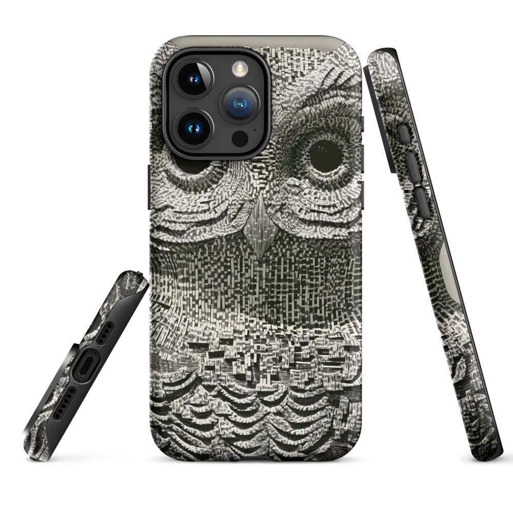 Intricate Owl of Textures