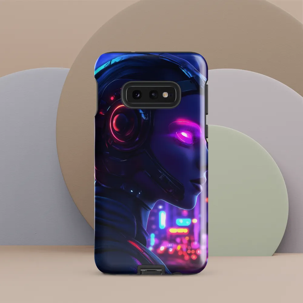 Neon Dreams: A Cyborg's Mystique