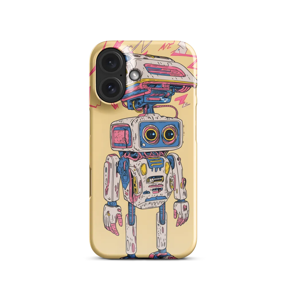 Whimsical Robot Delight | Phone Case |  16 | Snap Case | Glossy