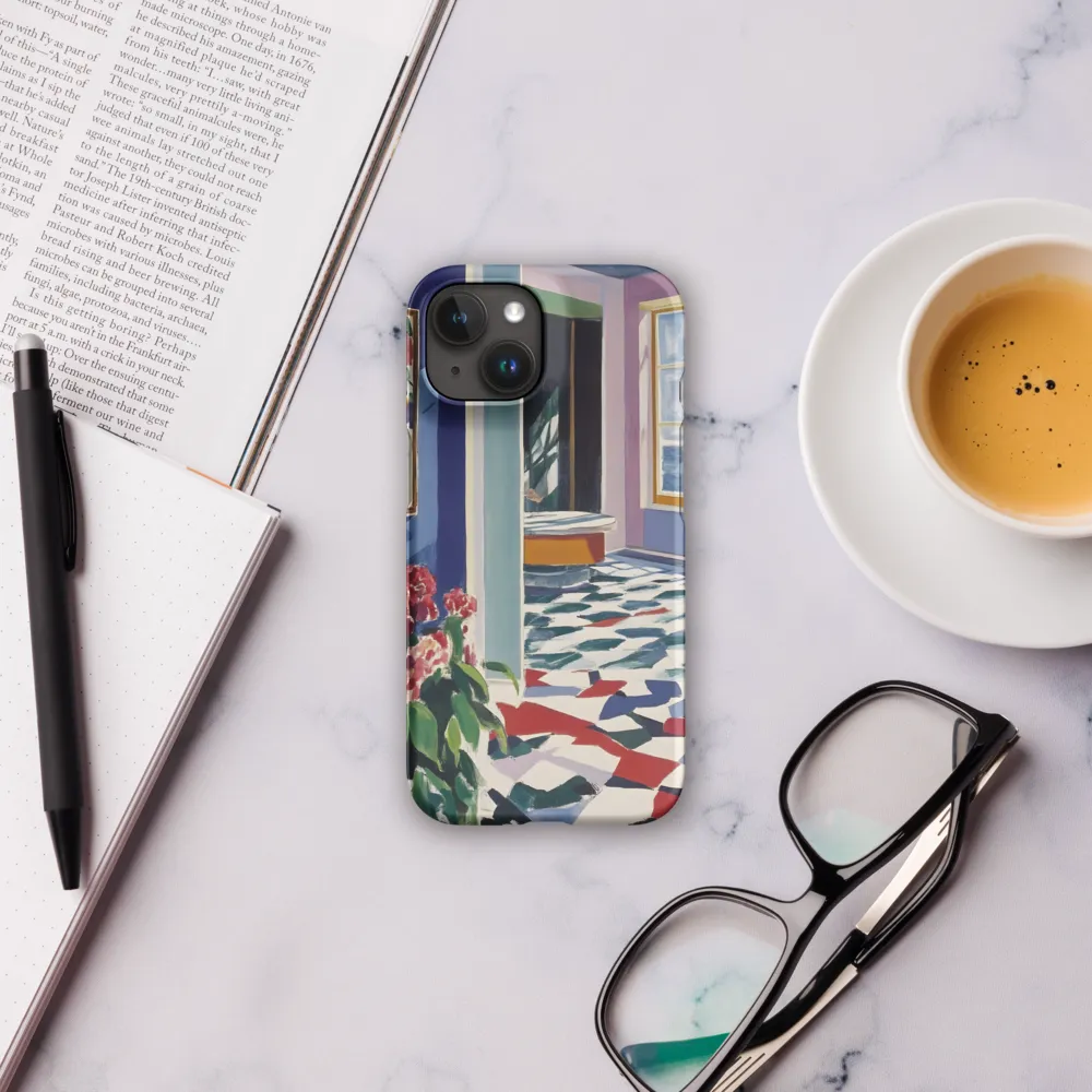 A Dance of Color and Space | Phone Case |  15 | Snap Case | Matte
