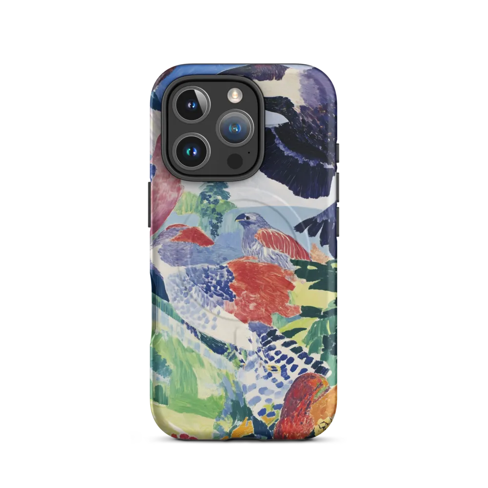 Symphony of Birds | Phone Case |  16 Pro | MagSafe® Tough Case | Matte