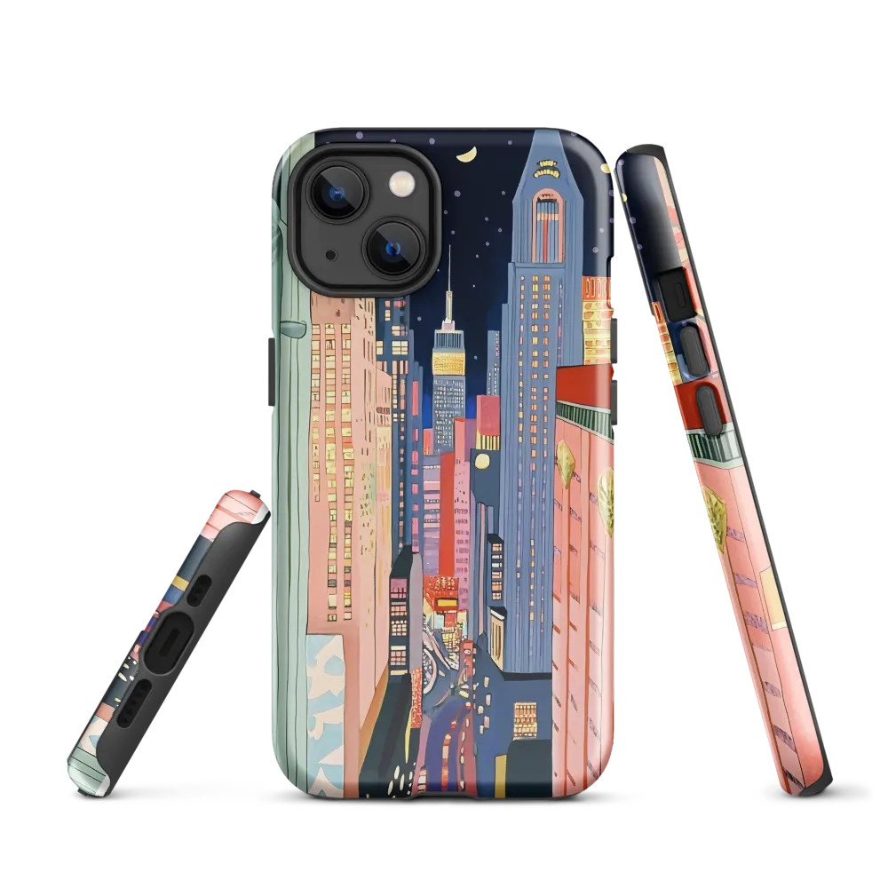 Urban Dreamscape: A Pop Art Night | Phone Case |  13 | Tough Case | Glossy