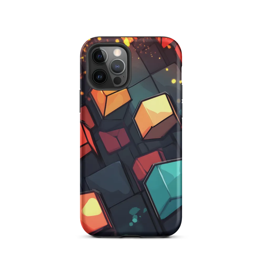 Illuminated Geometry | Phone Case |  12 Pro | Tough Case | Matte