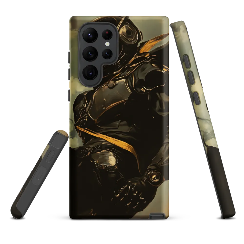 Ethereal Explorer: The Enigmatic Astronaut | Phone Case |  S22 Ultra | Tough Case | Matte