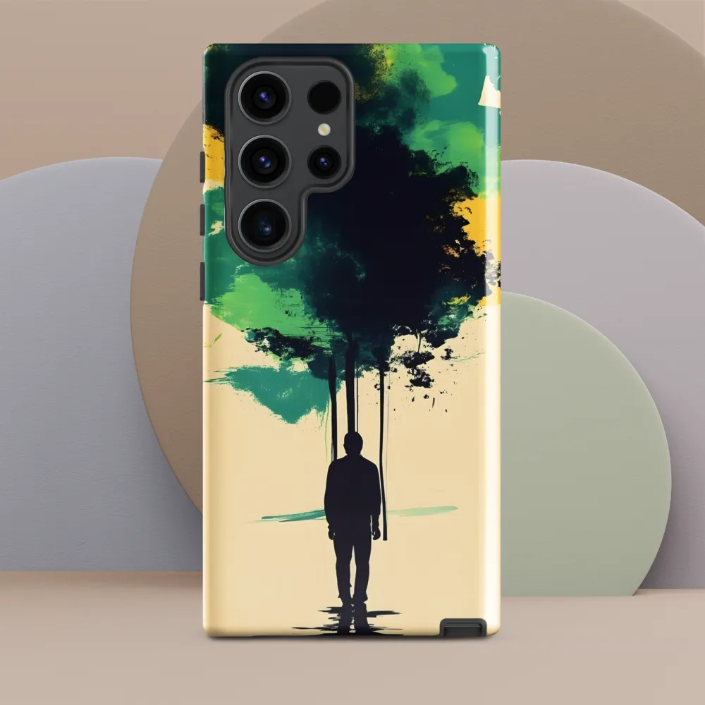 Whispers of Solitude | Phone Case |  S23 Ultra | Tough Case | Glossy