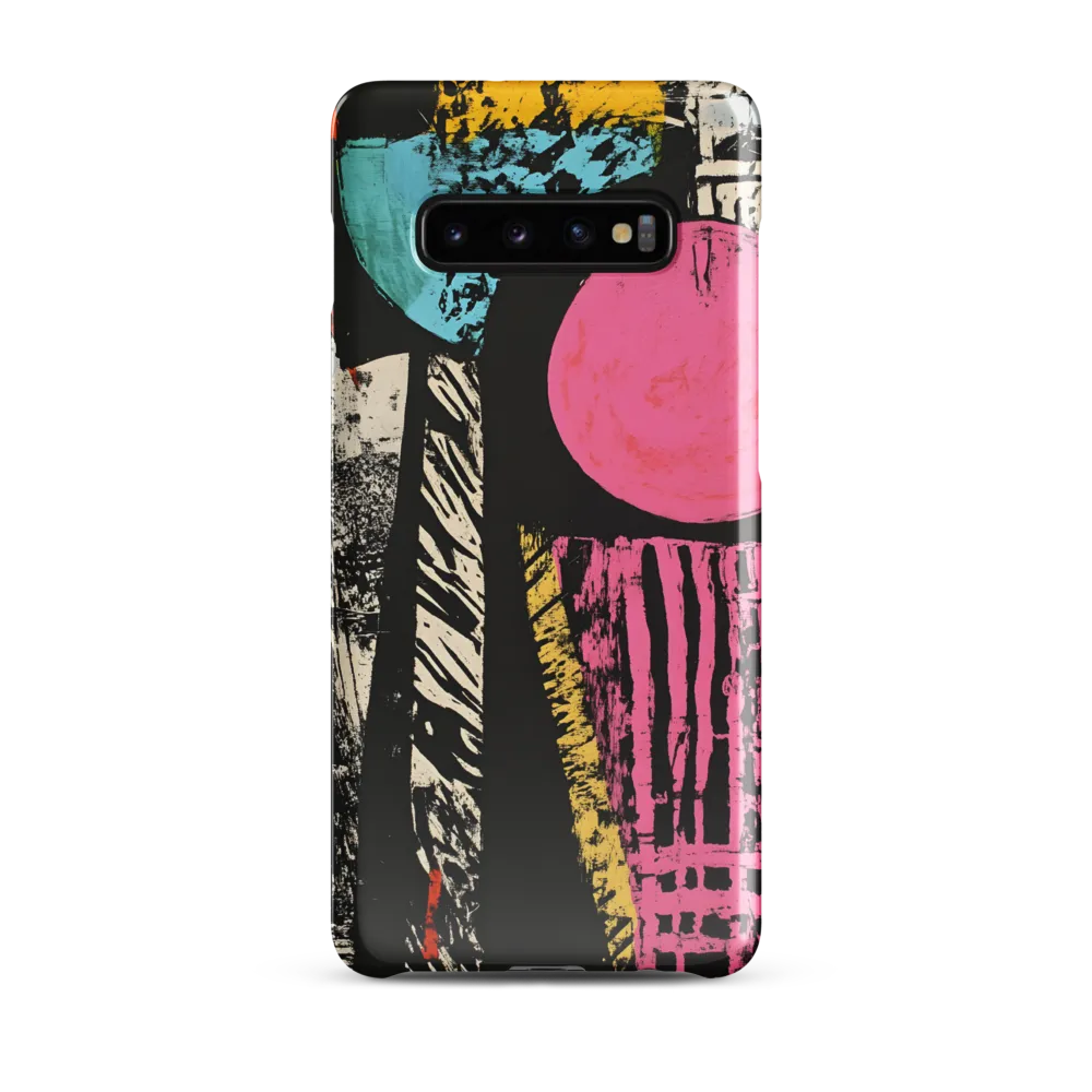 Dynamic Geometry: A Celebration of Color | Phone Case |  S10 Plus | Snap Case | Glossy