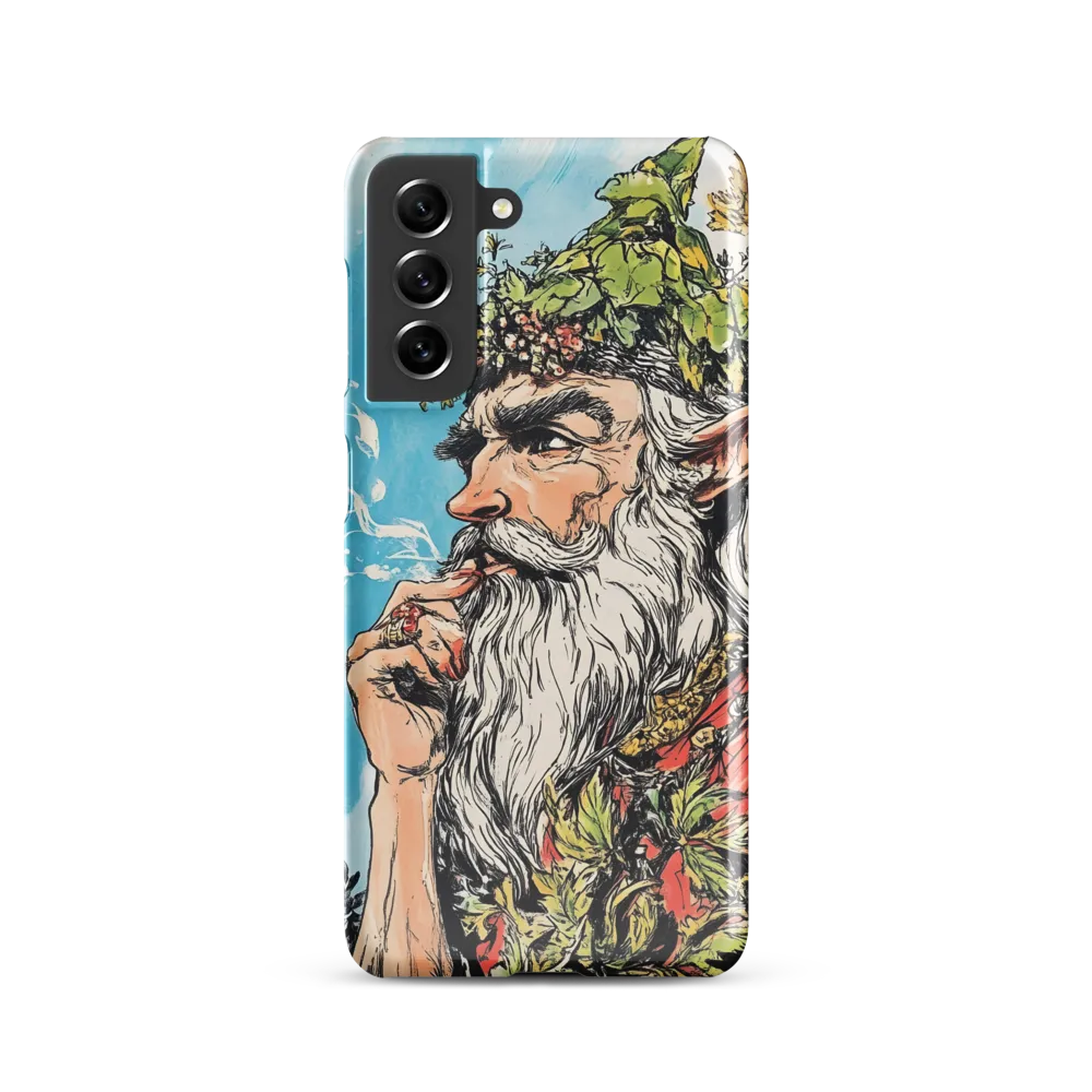 Wisdom of the Nature Spirit | Phone Case |  S21 | Snap Case | Glossy