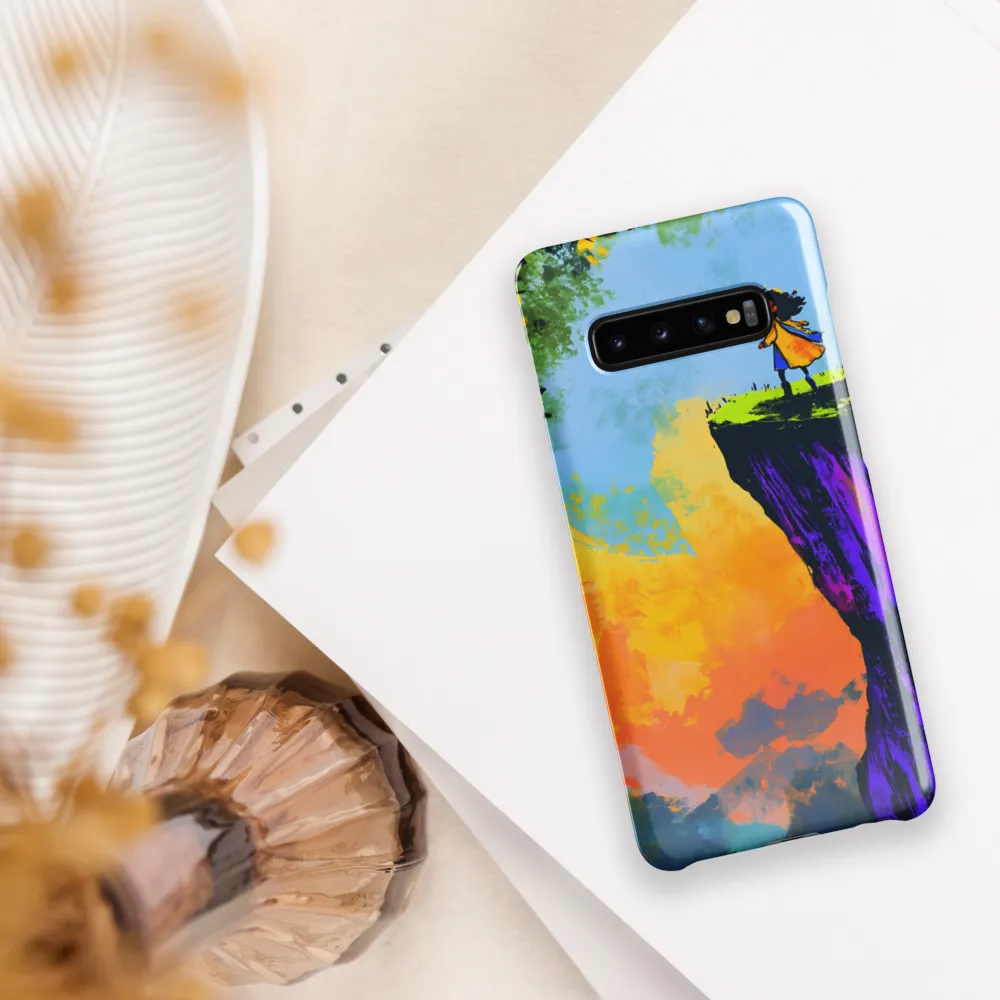 Curiosity at the Edge | Phone Case |  S10 Plus | Snap Case | Glossy