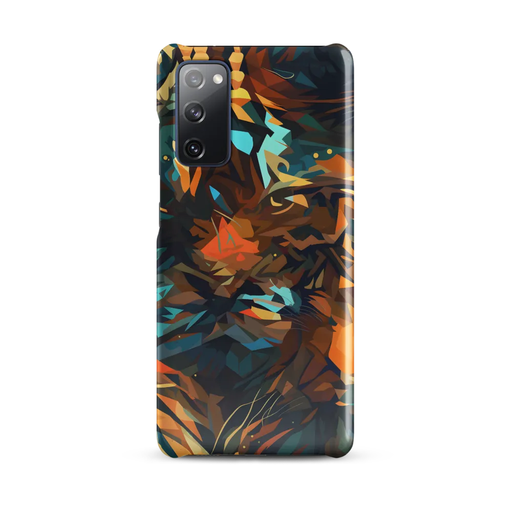 Wild Symphony: Abstract Tigers | Phone Case |  S20 FE | Snap Case | Glossy