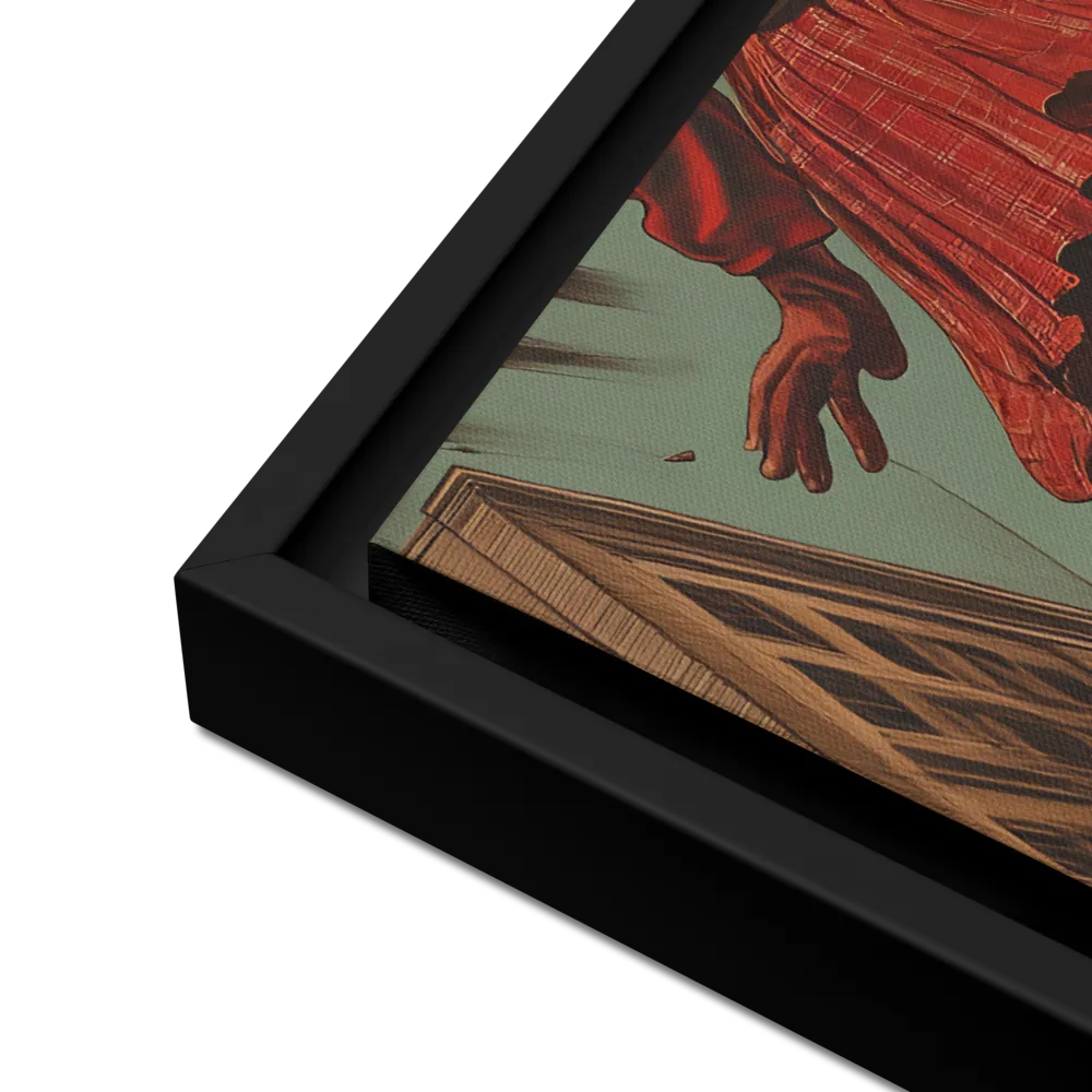 Flight of the Urban Dreamer | Canvas with Black Frame | 16″×20″