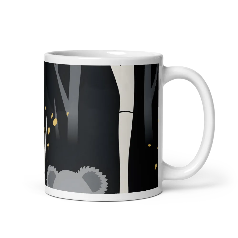 Whimsical Forest Companion | Mug with White inside | 11 oz