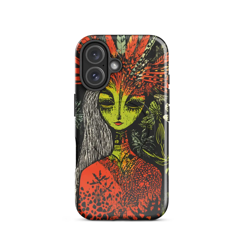 Mystical Flora: A Surreal Portrait