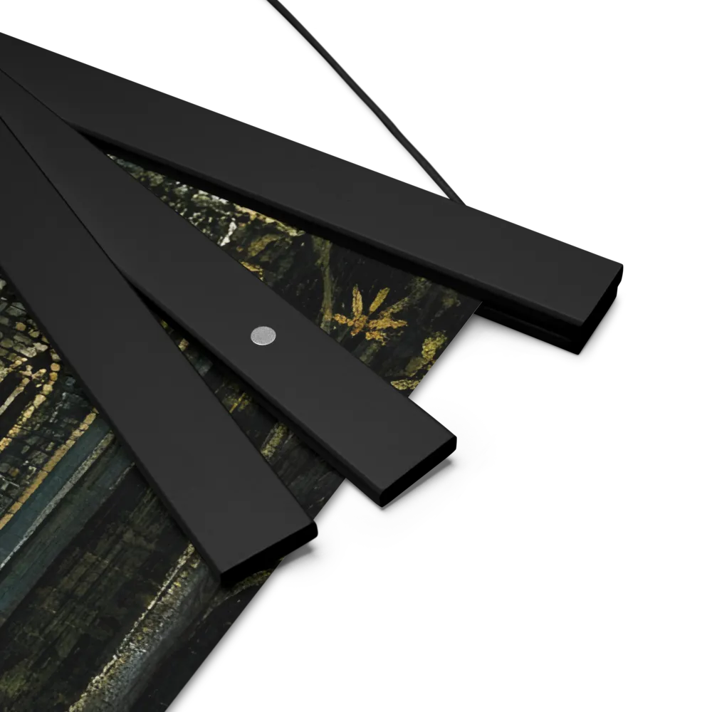 Nature’s Embrace: The Infinite Connection | Poster With Black Wood Hanger | 18″×18″