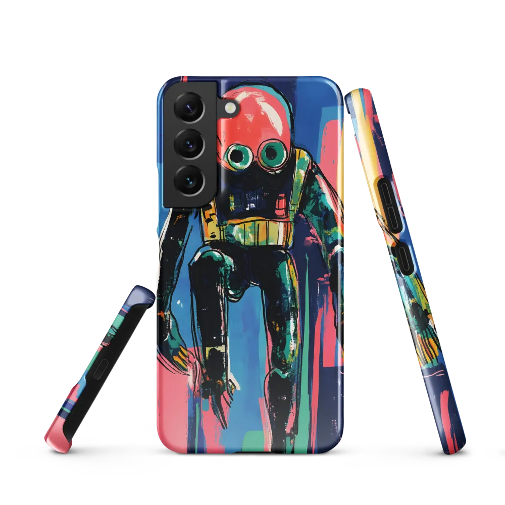 Diver in Vibrant Motion