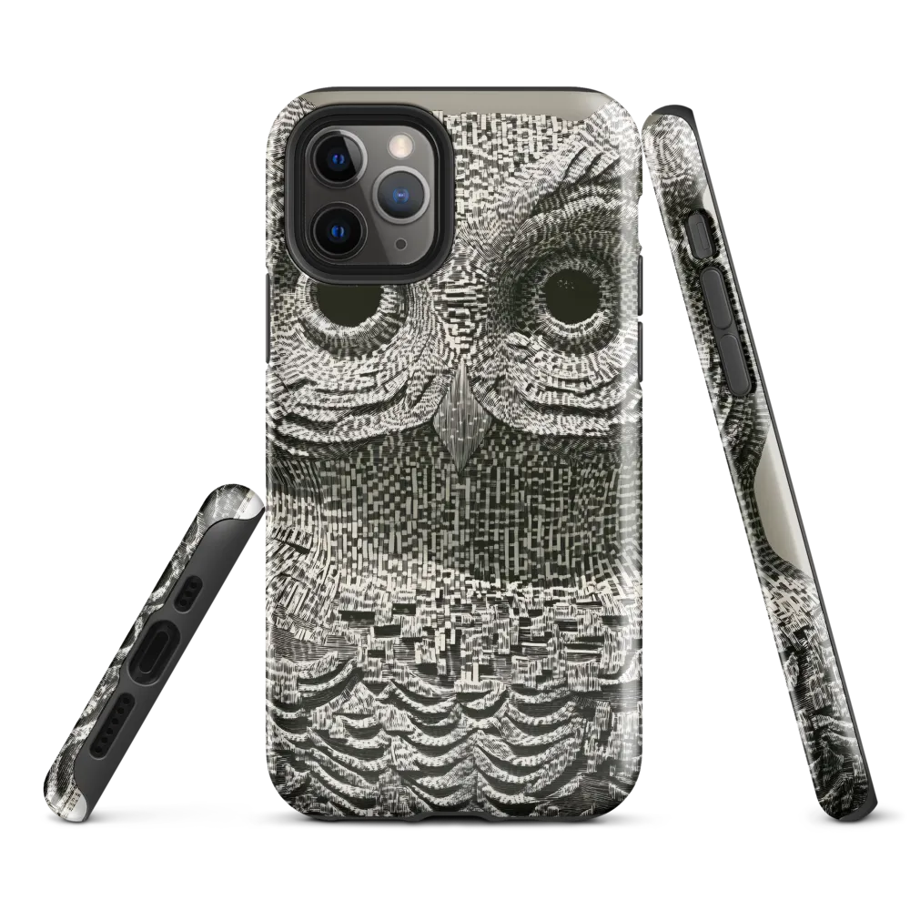 Intricate Owl of Textures