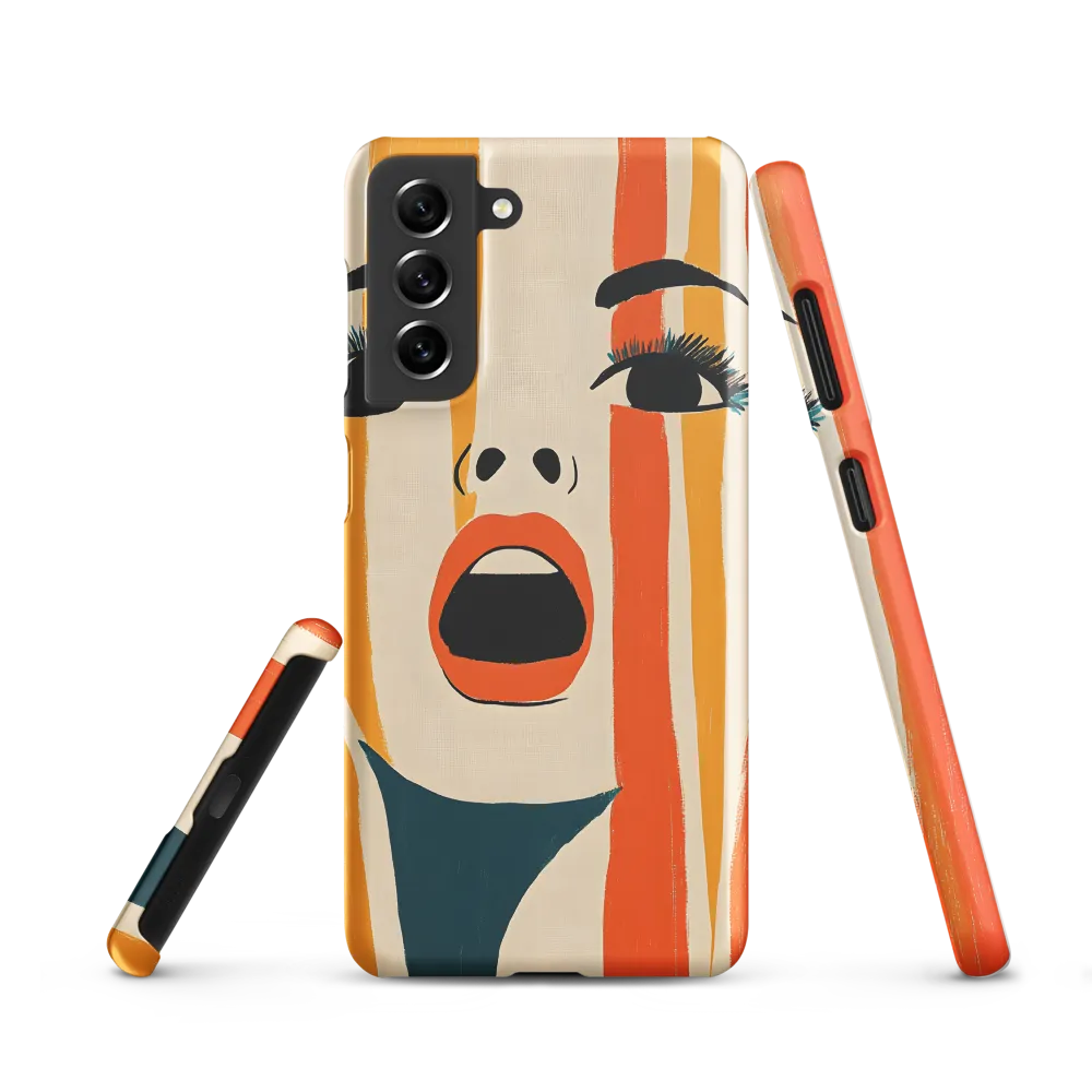 Vivid Expression | Phone Case |  S21 | Snap Case | Matte