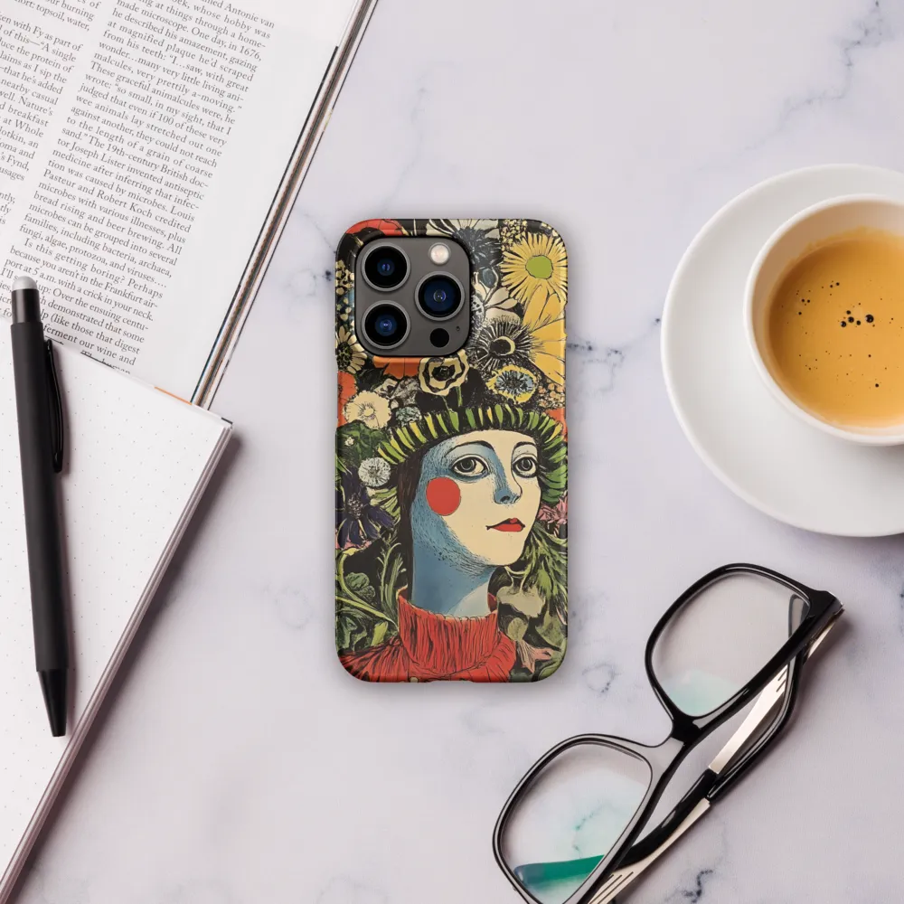 Floral Whimsy: A Portrait of Nature's Embrace