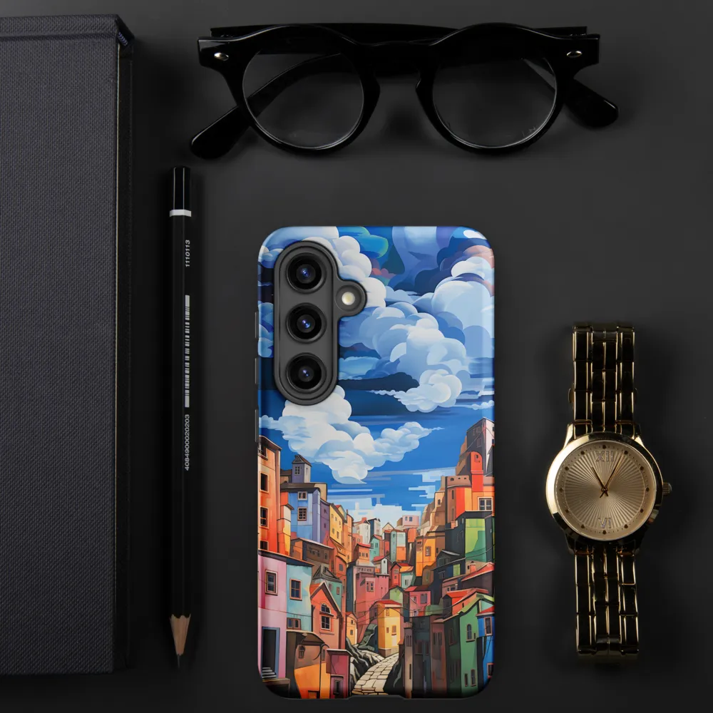Whimsical Heights: A Vibrant Cityscape