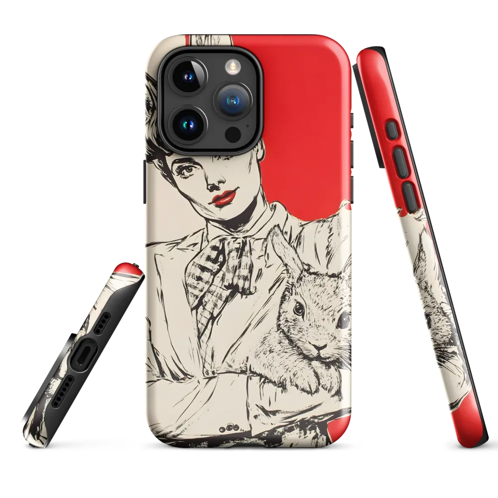 Whimsical Elegance: The Rabbit Lady