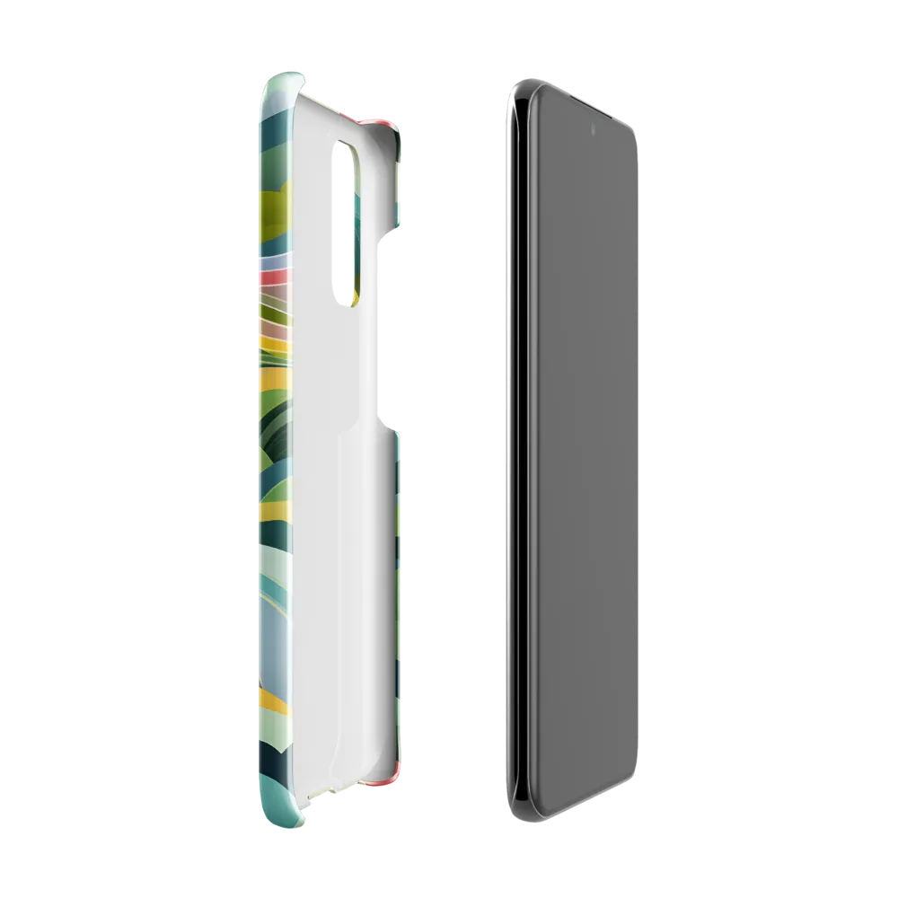 Waves of Serenity | Phone Case |  S20 | Snap Case | Glossy
