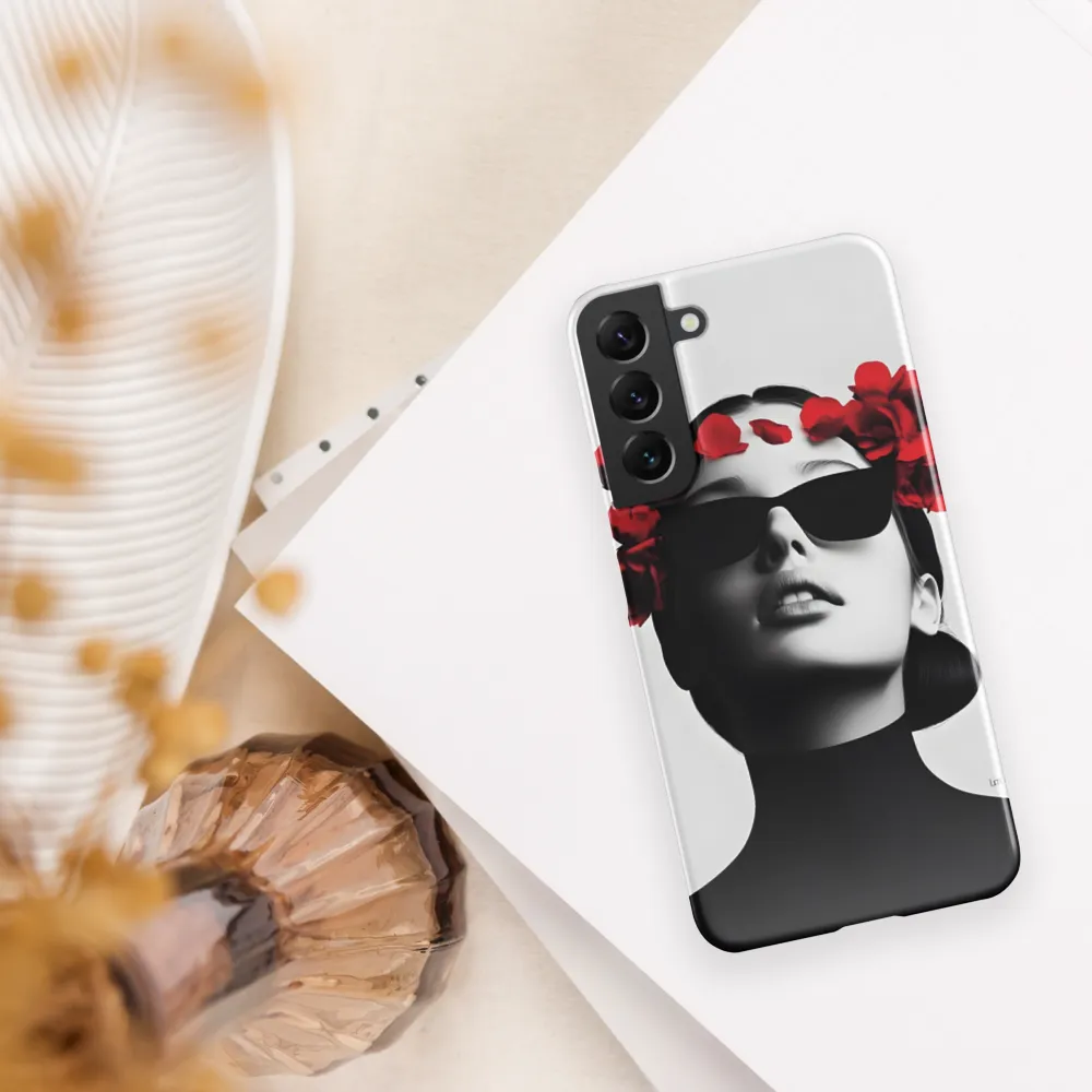 Blooming Elegance | Phone Case |  S22 Plus | Snap Case | Glossy