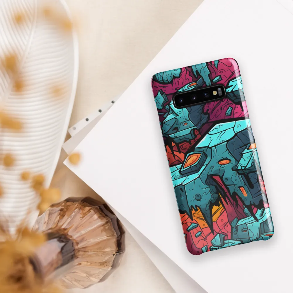 Celestial Formations: A Whimsical Journey | Phone Case |  S10 Plus | Snap Case | Glossy